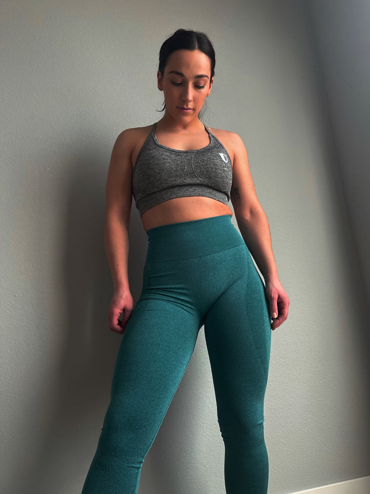 Emerald Defend Seamless Leggings - Authority Fitness