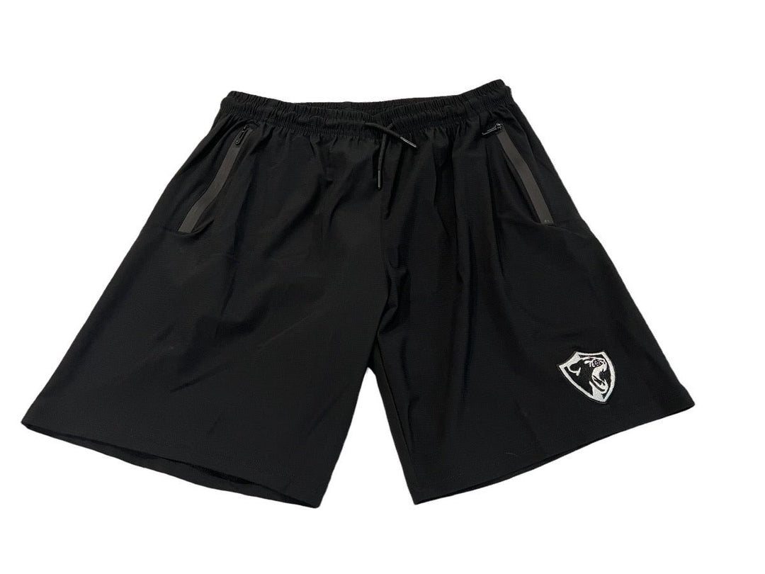 Jet Black Kinetic Shorts - Authority Fitness