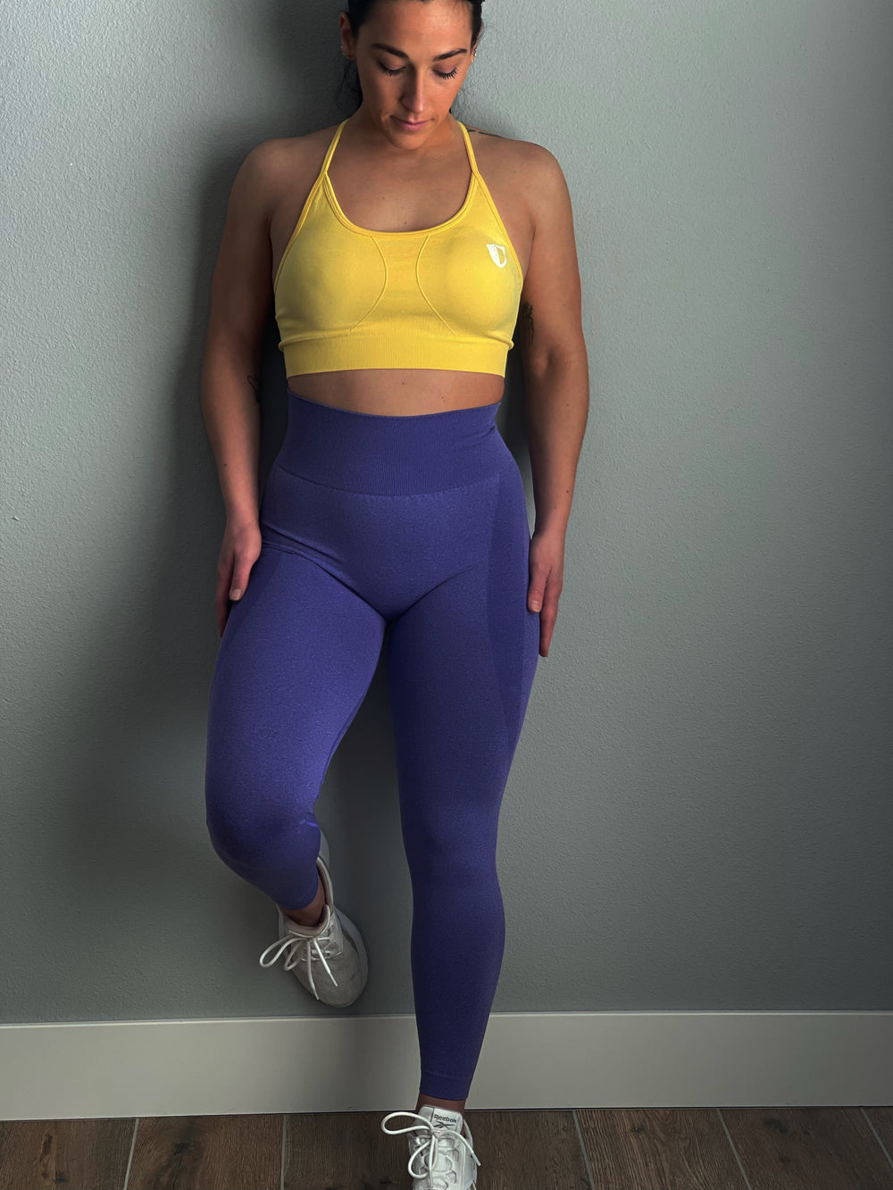 Grape Defend Seamless Leggings - Authority Fitness