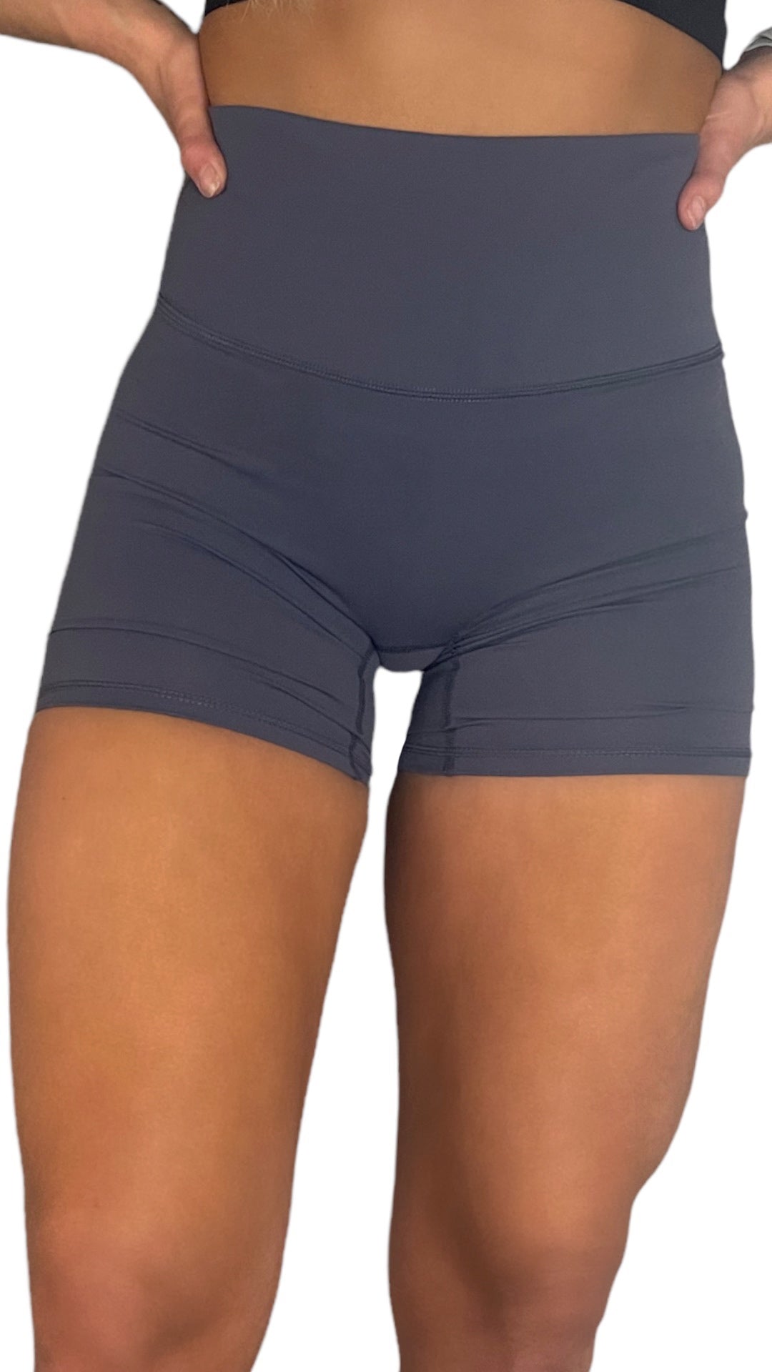 Gray Essential Shorts - Authority Fitness