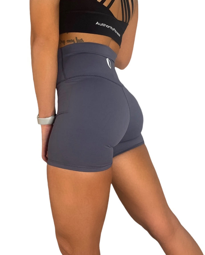 Gray Essential Shorts - Authority Fitness