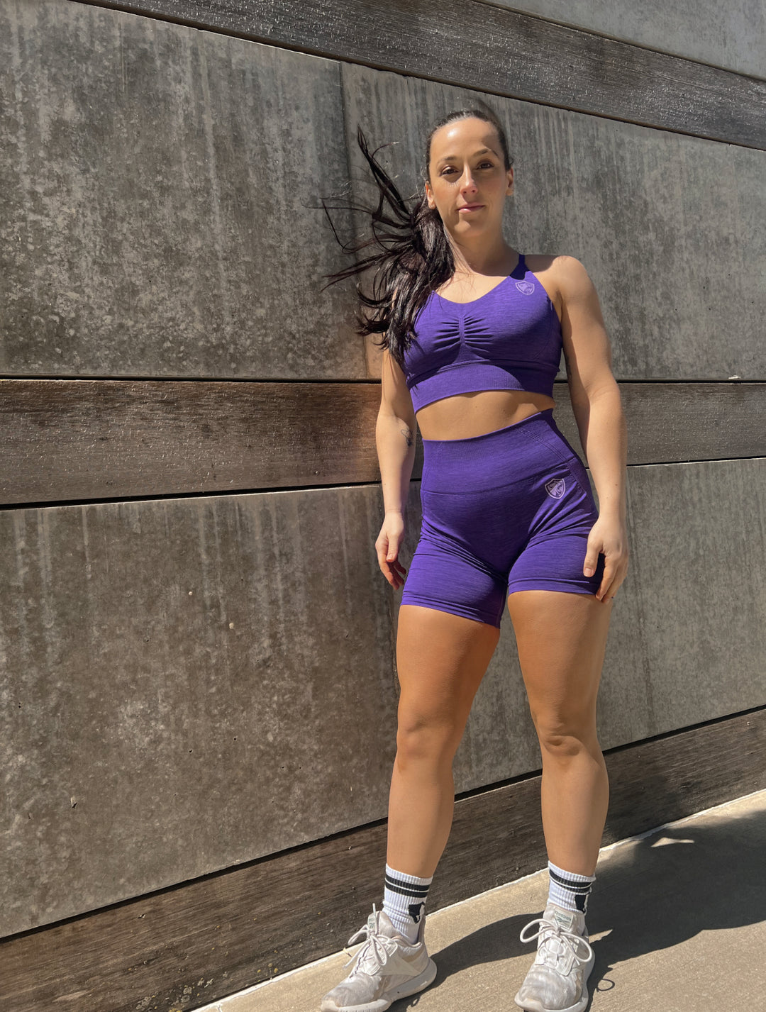 Purple Infinity Sports Bra